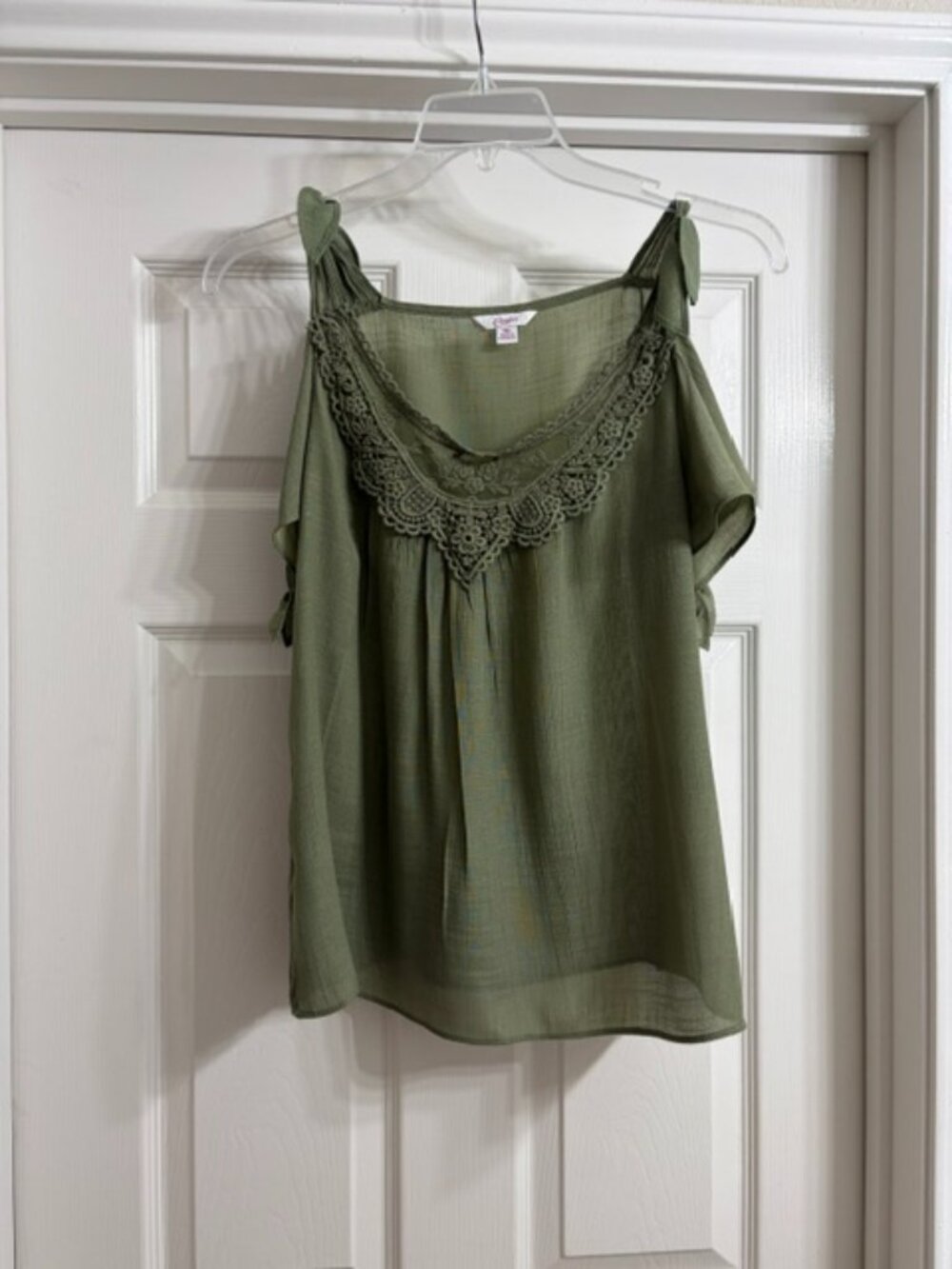 Candie's Brand Women's Sleeveless Blouse, Size XL